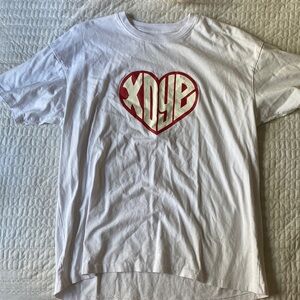 xdye heart tshirt
